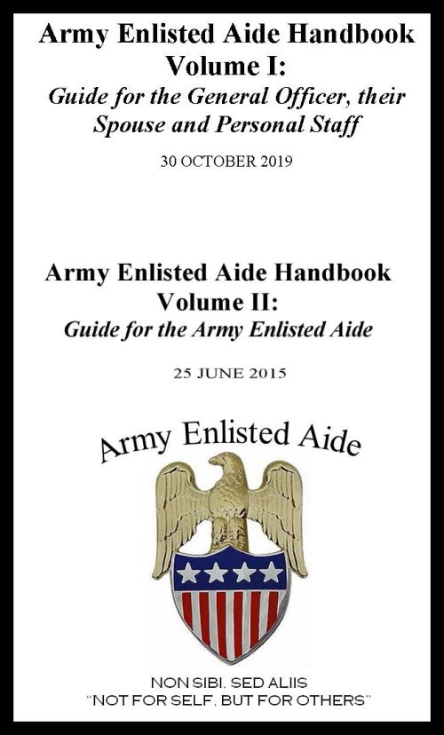Army Enlisted Aide HB - 2019 and 2015 Combo - BIG size